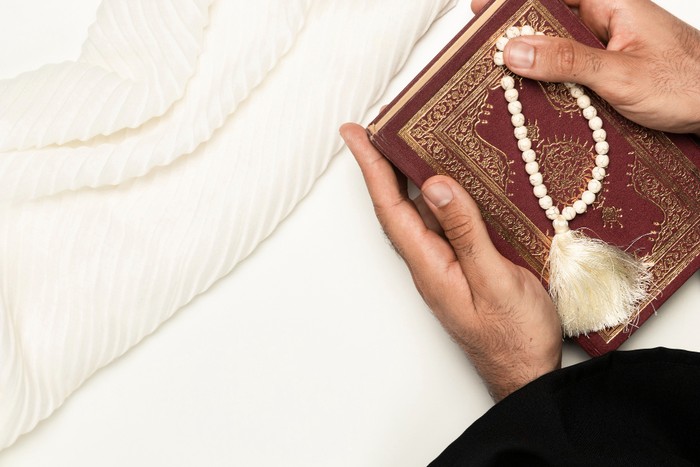 Bacaan dzikir tasbih.