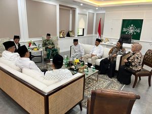 Usai Dilantik, Empat Menteri dari NU Temui Rais Aam dan Ketum PBNU