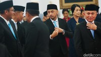 Setelah resmi dilantik nanti, Fadli akan didampingi Giring Ganesha yang dikenal Giring Nidji, musisi yang berpindah haluan menjadi politisi bersama PSI (Partai Solidaritas Indonesia) sebagai anggota dewan pembina partai.  