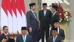 Potret Prabowo-Gibran Bersama Menteri Kabinet Merah Putih di Istana