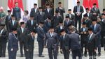 Potret Prabowo-Gibran Bersama Menteri Kabinet Merah Putih di Istana