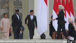 Potret Prabowo-Gibran Bersama Menteri Kabinet Merah Putih di Istana