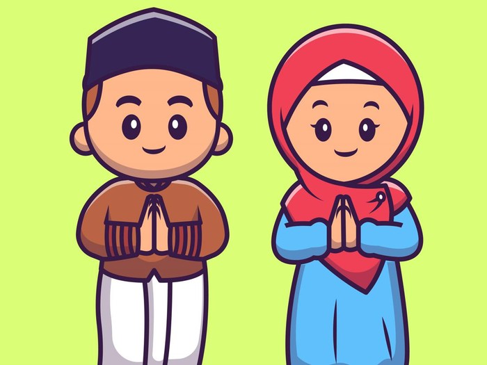 Ilustrasi santri