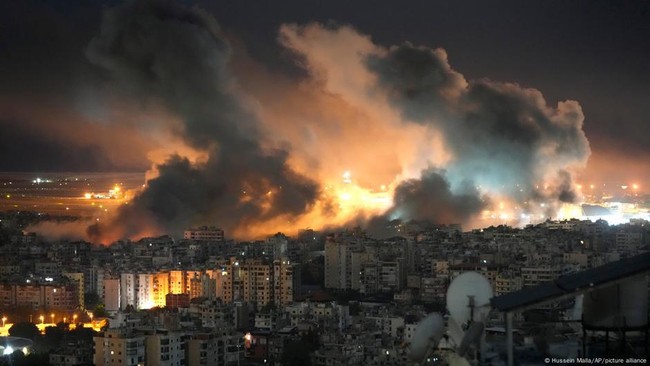 Israel Serang Badan Keuangan yang Mendanai Hizbullah di Lebanon