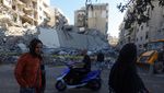 Israel Serang Gedung Lembaga Keuangan Hizbullah