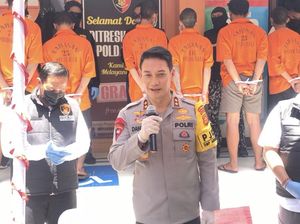 Polda Bali Tangkap 11 Pelaku Curanmor, 51 Motor Disita