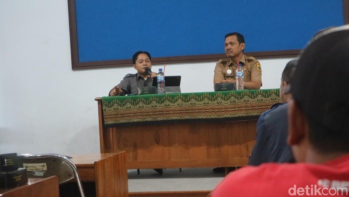 Kardiv Pencegahan, Partisipasi Masyarakat dan Humas Wakil Kordiv Hukum dan Penyelesaian Sengketa, Zaenal Abidin saat di Kabupaten Pati, Jawa Tengah, Senin (21/10/2024).