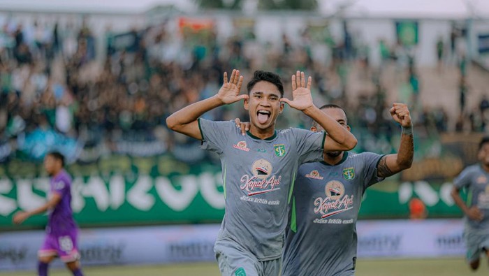 Marselino Ferdinan saat berseragam Persebaya Surabaya