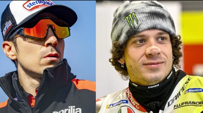 Maverick Vinales dan Marco Bezzecchi.