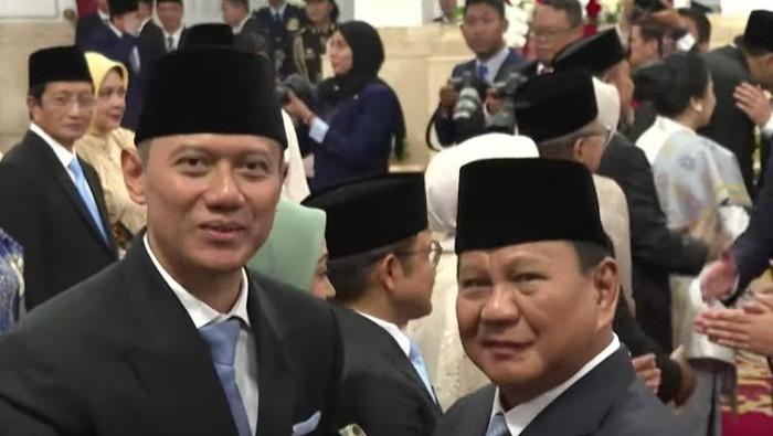 Menko AHY dan Presiden Prabowo (dok. YouTube Setpres)