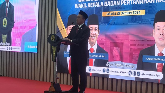 Menteri ATR/BPN Nusron Wahid