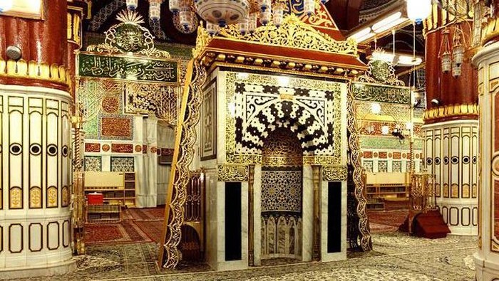 Mihrab Masjid Nabawi.