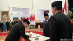 Momen Pelantikan Wamen Kabinet Merah Putih Prabowo-Gibran