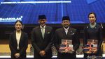Momen Sandiaga Uno Sertijab ke Dua Menteri Baru