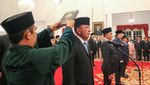 Momen Pelantikan 48 Menteri Kabinet Merah Putih di Istana Negara