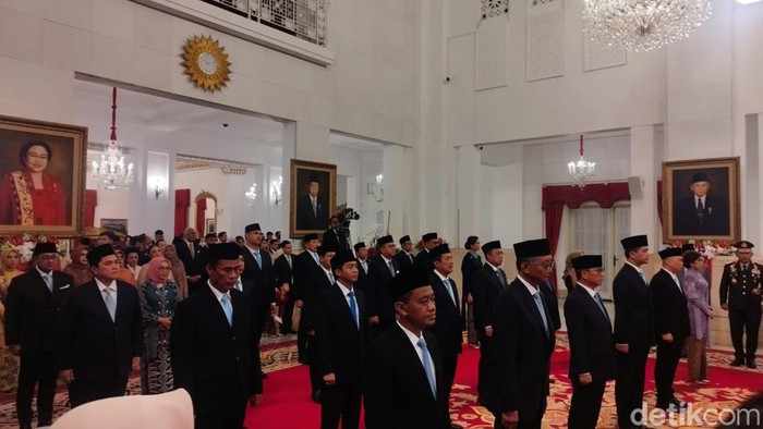 Pelantikan Menteri Kabinet Merah Putih