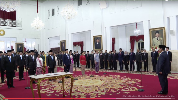Puluhan wakil menteri di jajaran Kabinet Merah Putih resmi dilantik oleh Presiden Prabowo Subianto hari ini.