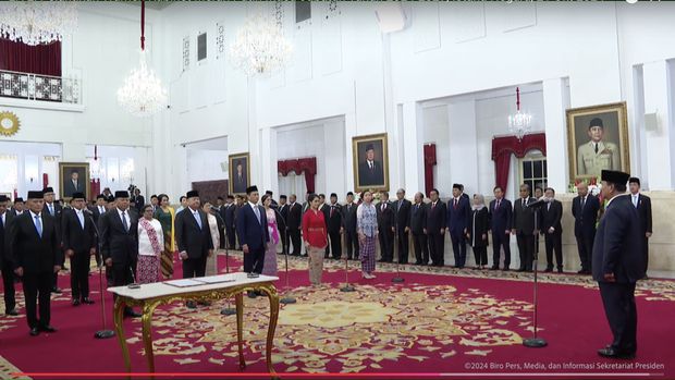 Puluhan wakil menteri di jajaran Kabinet Merah Putih resmi dilantik oleh Presiden Prabowo Subianto hari ini.