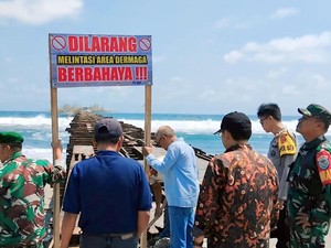 Kondisi Jembatan Tua Sukabumi Usai Insiden Puluhan Nelayan Terjebak