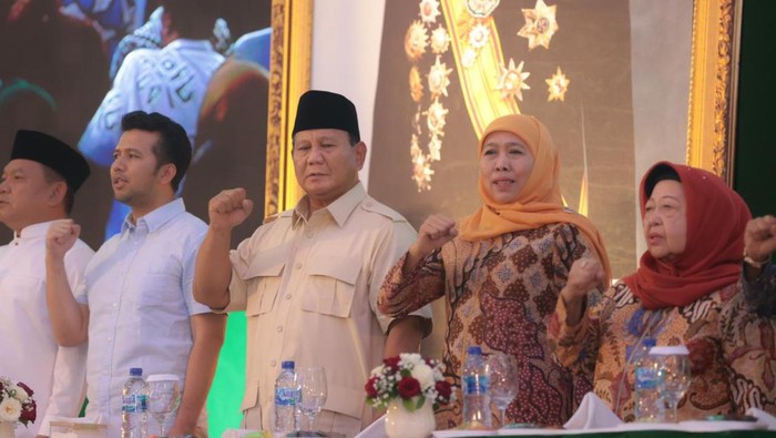 Prabowo Subianto dan Khofifah