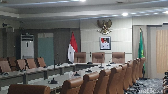 Ruang Rapat Bina Praja Pemprov Sumsel.