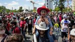 Seram.. Banyak Zombie Berkeliaran di Kawasan Santiago Chile