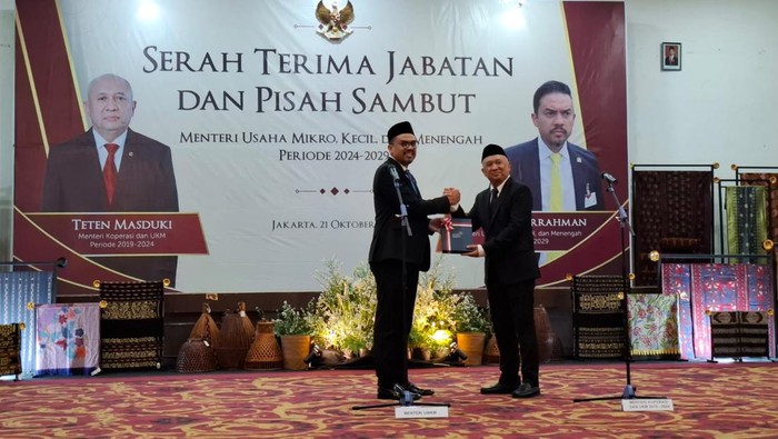 Sertijab Menteri UMKM