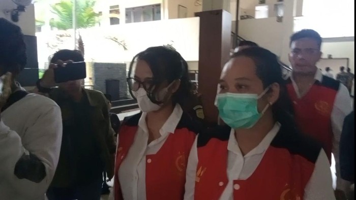 Siskaeee saat ditemui di PN Jakarta Selatan.