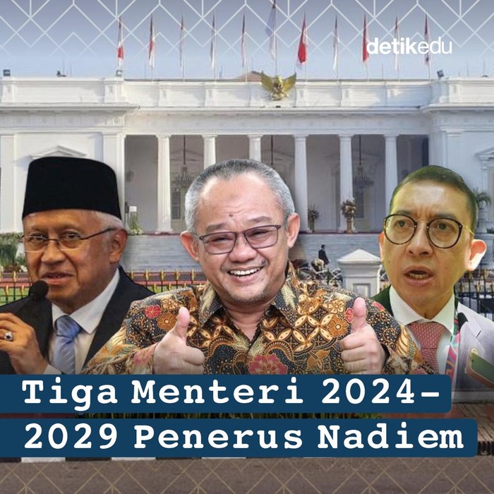 Tiga Menteri Penerus Nadiem