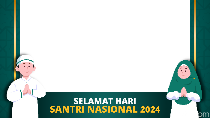 Twibbon Hari Santri Nasional 2024