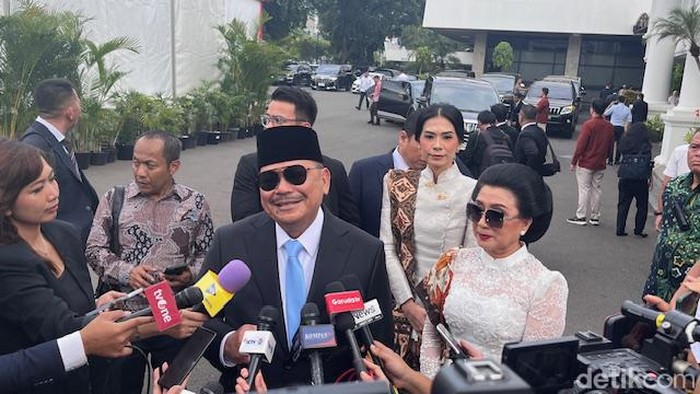Wakil Menteri Koordinator Bidang Hukum, HAM, Imigrasi, dan Pemasyarakatan, Otto Hasibuan. (Eva/detikcom)
