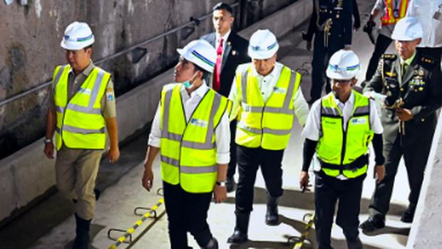 Wakil Presiden Gibran Rakabuming Raka mengunjungi proyek MRT Fase 2 Lintang Selatan-Utara (Bundaran HI - Kota). (Instagram/gibran_rakabuming)