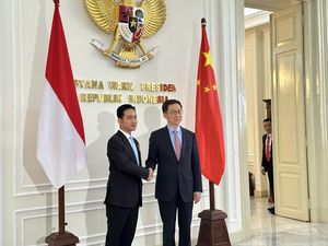 Gibran Terima Kunjungan Wapres China Han Zheng