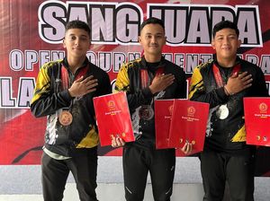 3 Anggota Polres Pasuruan Kota Raih Juara di Kejurnas Karate Piala Panglima TNI