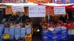 Aksi Protes Pedagang Pasar di Bolivia Tuntut Kendalikan Inflasi