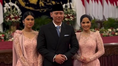 Potret Anak dan Istri Menteri yang Curi Perhatian di Pelantikan Kabinet Prabowo