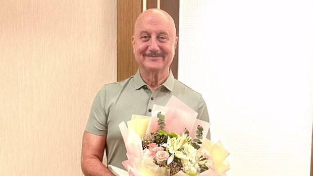Bintang Bollywood Anupam Kher.