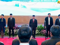 Basuki Hadimuljono Sertijab ke 2 Menteri Sekaligus