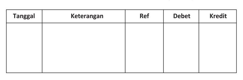 Bentuk Jurnal Umum.