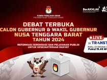 Debat Perdana Pilgub NTB Digelar Besok, Saksikan Live di TransTV!