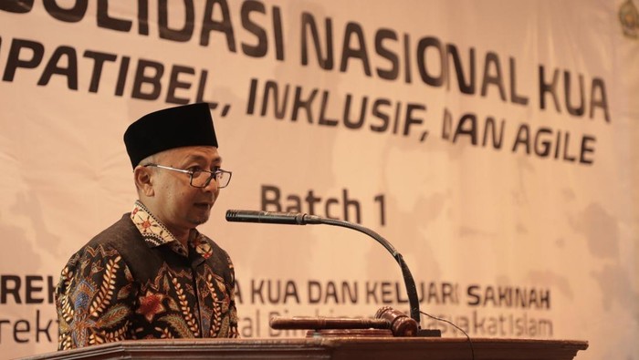 Direktur Bina KUA dan Keluarga Sakinah, Cecep Khairul Anwar Direktur Bina KUA dan Keluarga Sakinah, Cecep Khairul Anwar