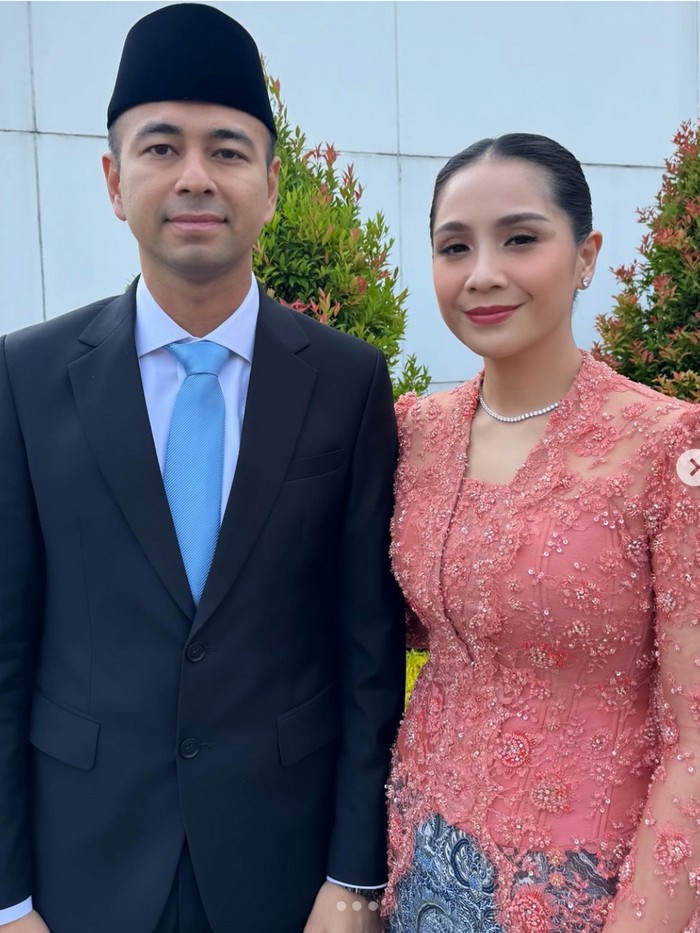 Gaya Nagita Slavina Dampingi Raffi Ahmad Dilantik Jadi Utusan Khusus