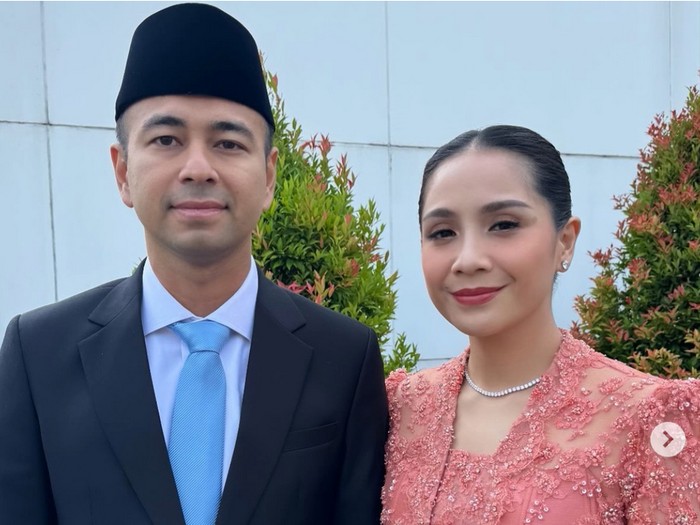 Gaya Nagita Slavina Dampingi Raffi Ahmad Dilantik Jadi Utusan Khusus
