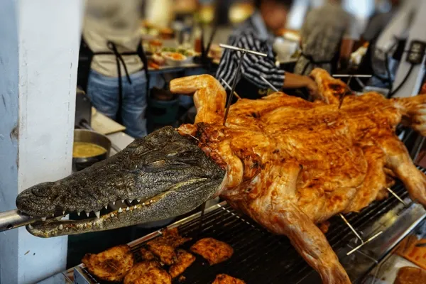 Hanya di Thailand, Daging Buaya Jadi Makanan Paling Populer