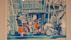 Keren! Publik Jerman Antusias Lihat Ilustrasi Kota Jakarta Karya Emte
