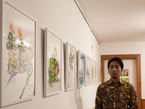 Goresan Ilustrasi Emte soal Jakarta Mejeng di Jerman
