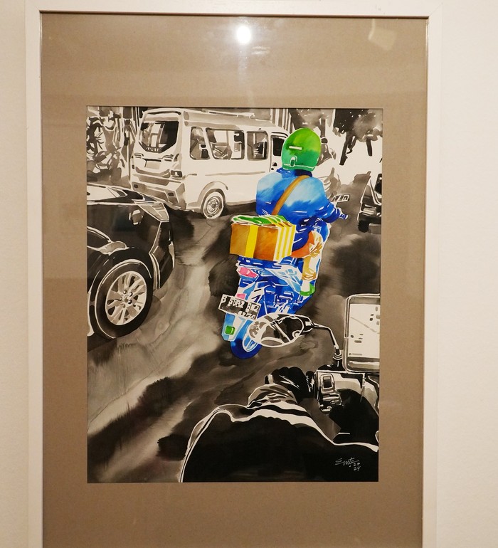 Ilustrator Muhammad Taufiq atau Emte gelar pameran tunggal di Jerman.