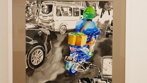 Selama lebih dari 25 tahun berkarier di seni rupa, Emte dikenal sebagai ilustrator serbabisa dengan karya yang mengeksplorasi isu urban kota dan potret.