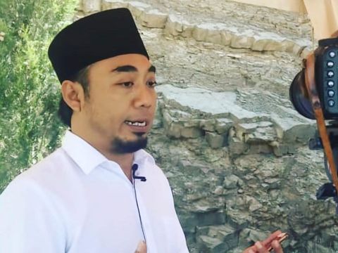 Joko Purwanto, salah satu tim pemenangan paslon nomor urut 2 Setyo Wahono-Nurul Azizah