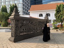 Karya Instalasi Entang Wiharso Memukau di Galeri Nasional